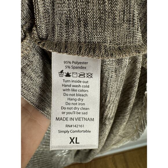 Lularoe Irma Womens Geometric Print High Low Tunic Blouse Top Size XL NWT - Picture 7 of 9